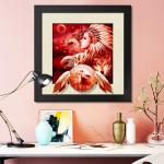 PET Plastic Printing Service / 3D Lenticular Pictures 40x40cm Home Decoration