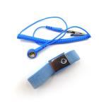 Anti - Allergic Esd Products Wrist Strap Washable Blue Color 10e9 Surface