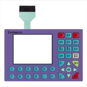 Quality 3m Adhesive Membrane Dome Switch Push Button Flexible Membrane Keypad wholesale