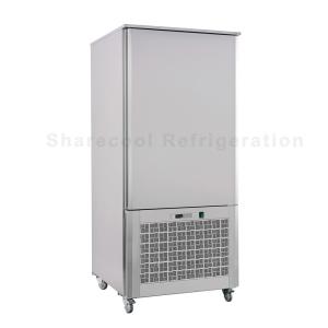 Quality 250L Commercial Blast Freezer Stainless Steel Deep Freezer With 15 Pans wholesale