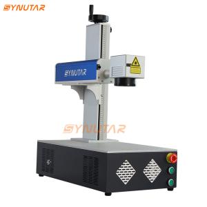 Quality Desktop Type Fiber Laser Marking Machine 30W Portable Fiber Laser Engraver wholesale