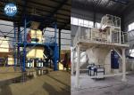 Bule Cement Bagging Machine Easy Operation With Carbon Steel Valve Port