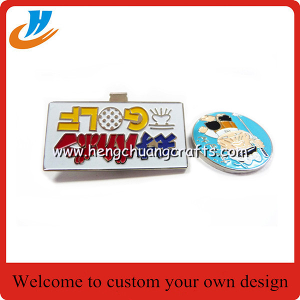 Personalized golf divot repair tool/Zinc alloy golf accessories