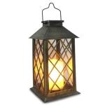 138COB 6hrs Charging Garden Hanging Lanterns Flameless Candle 3000LM