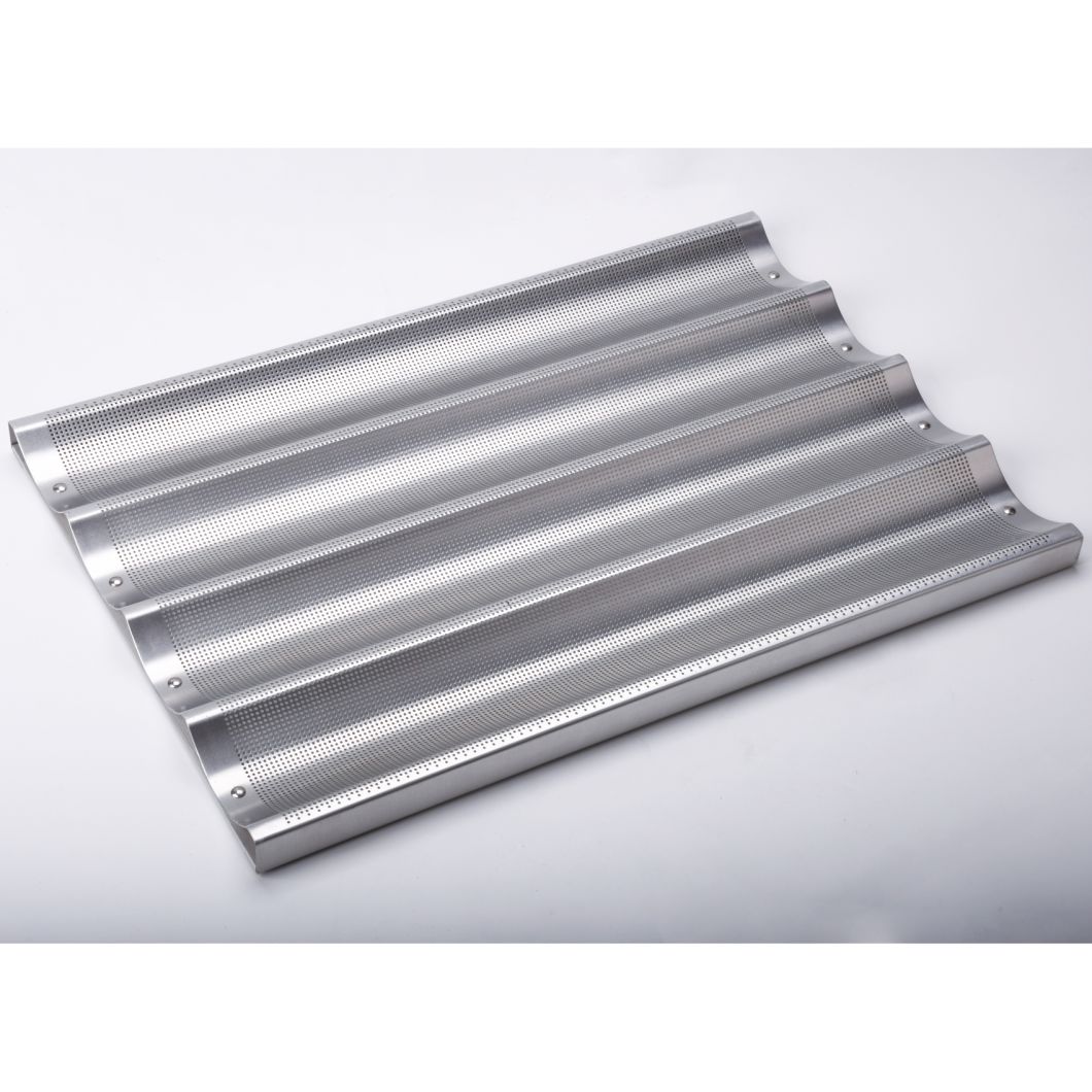 Rk Bakeware China Manufacturer- French Baking Baguette Tray/French Stick Tray
