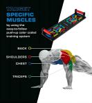 Multifunctional Foldable Pushup Board Fitness Floor press up Muscle Exercise