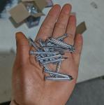 Flat Head Grooved Shank Strong Magnetic Galvanized Steel Concrete Nails