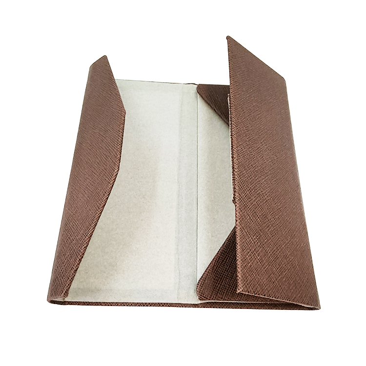 Triangle Foldable Eyeglass Case Spectacles Box Safe Closure And Easy Opening