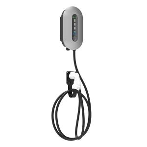 Quality 21KW 32A Commercial AC EV Charger Wall Mounted Credit Card Support wholesale