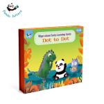 30pcs Preschool Educational Toys Double Sided Wipe Clean Activity Mats
