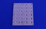 24W LED Street Light Retrofit Kits PC Bridgelux Lens For Replacement 100W HPS