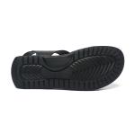 Summer Cow Leather Upper Black Genuine Leather Sandals