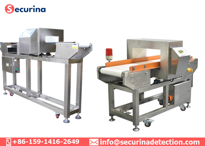 Anti Corrosion Belt Food Grade Metal Detectors 150mm Detection Standard Height