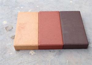 Quality Landscape Floor Paving Moulded Clay Paving Brick With Different Colors wholesale