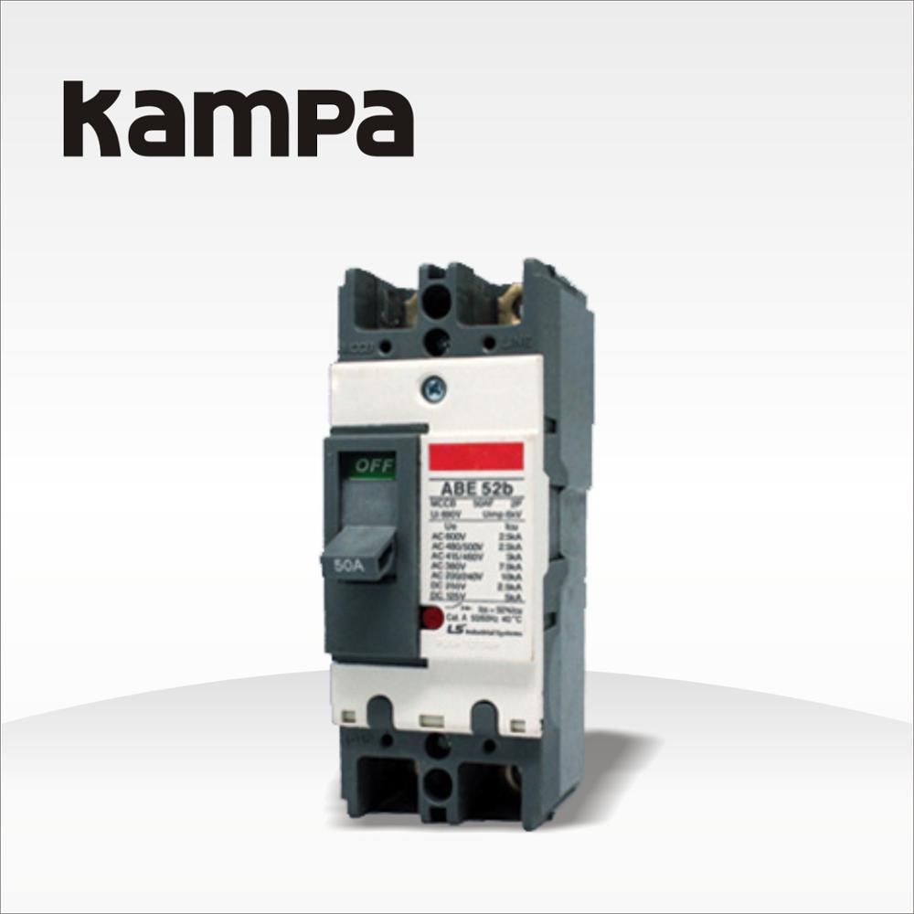 Abe 52b Type Circuit Breaker 5A 10A 15A Electrical MCCB 2p