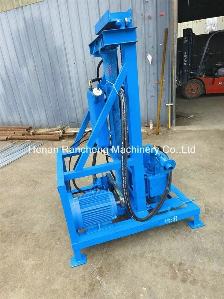 Small Portable Water Well Drilling Machine 11KW 1500mm Drill Rod Dia 150m Bore Deep