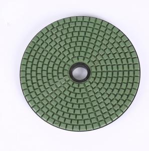 Quality Grit 100# Wet / Dry Diamond Polishing Pads For Granite Floor wholesale