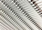 Woven Metal Decorative Lock 2.26mm Stainless Steel Crimped Wire Mesh