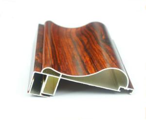Quality Wood Finish Aluminium Kitchen Profile Quality Light Glass Door Profile wholesale