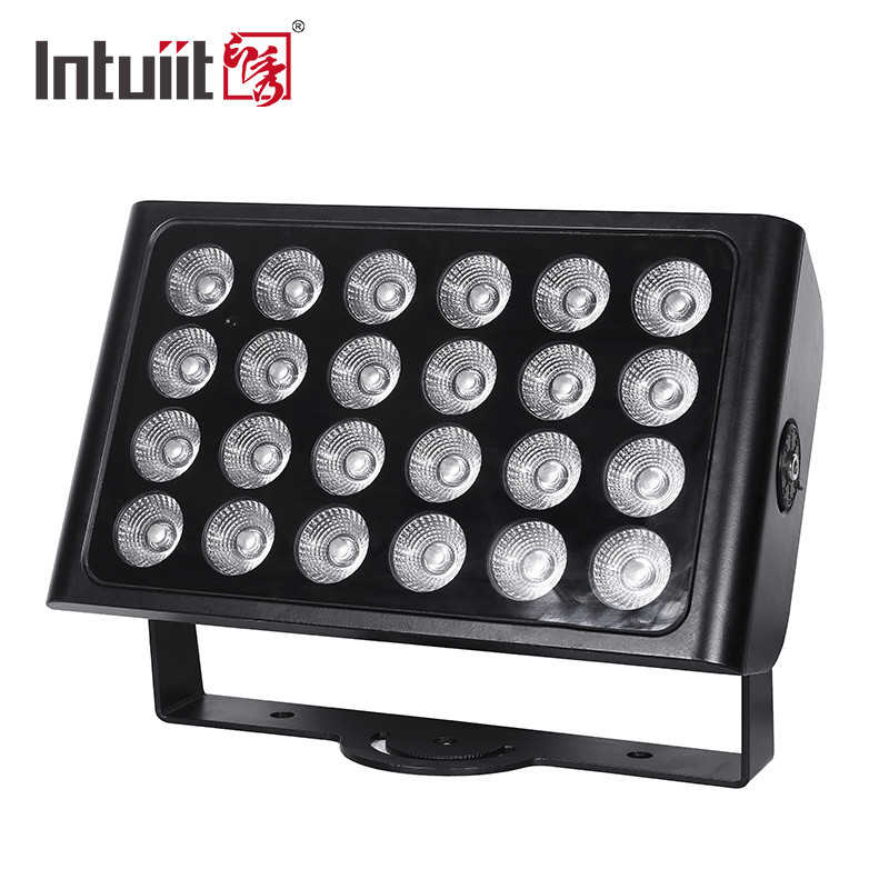 160w Outdoor Stage Led Flood Light 24pcs*10w Rgbw 4-In-1 Led Flood Light