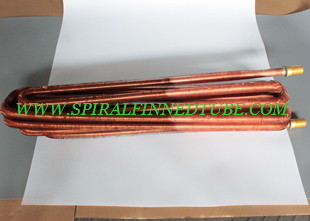 High Fin Coil Heat Exchanger For Water Pumps In Pool / Spa Applications