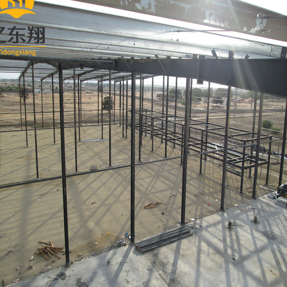Bolts Connection Steel Structure Warehouse Prefabricated Metal Warehouse Building