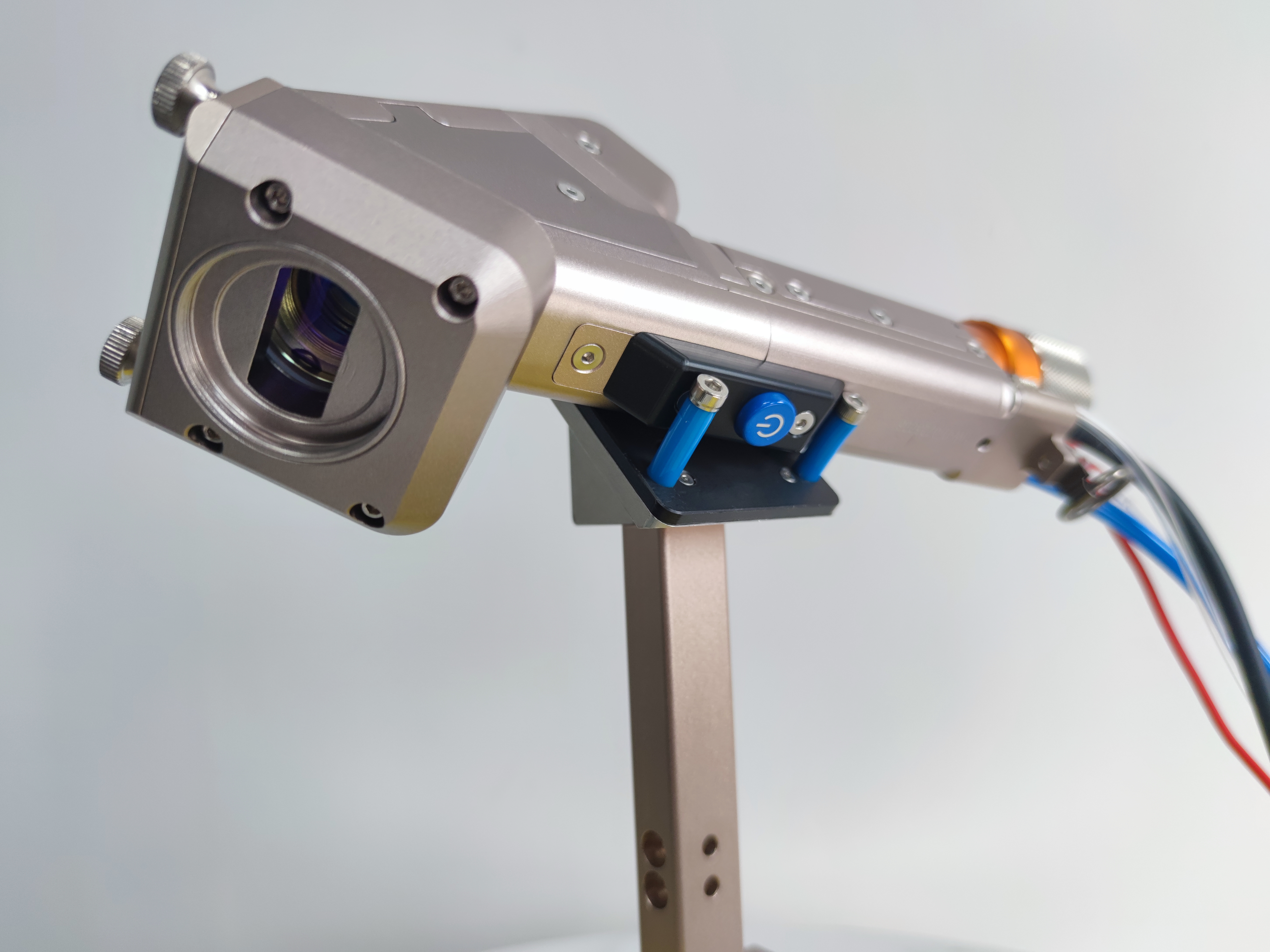 Rust Removal Laser Cleaning Head Gun Portable With Fiber Laser Source