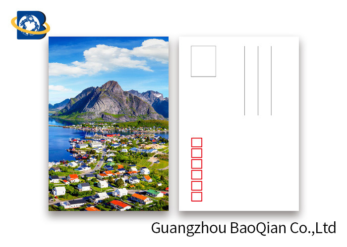 Scenery 3D Lenticular Postcards / 3 Dimensional Lenticular Greeting Card