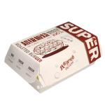Card Paper Takeaway Food Containers , Paper Burger Box Recycled Materials