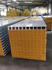 Quality 50mm strong hollow core mgo sandwich panel used for clean room wholesale