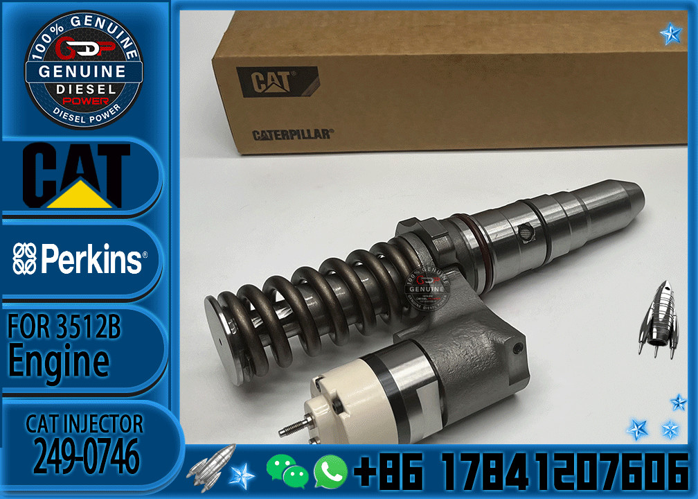 2490746 162-8813 386-1767 diesel fuel injector 249-0746 20R0850 for cat 3524B engine 20R-0850 1628813 3861767