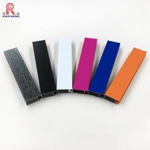 Quality Oval Aluminium Tube 100mm Diameter Wearproof Scratchproof Powder Coated wholesale