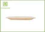 Wedding Disposable Plates Eco Friendly Tableware , Food Grade Wooden Party