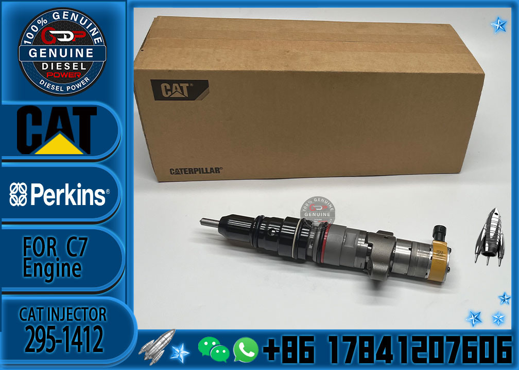Diesel Engine Parts Common Rail Fuel Injector 295-1412 for CAT C7 Diesel Engine CNDIP Factory price