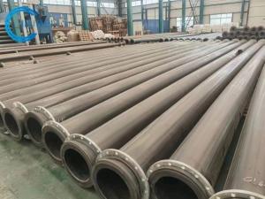 Quality DN300 Round UHMWPE Dredging Pipe 20 - 610mm Outer Diameter wholesale