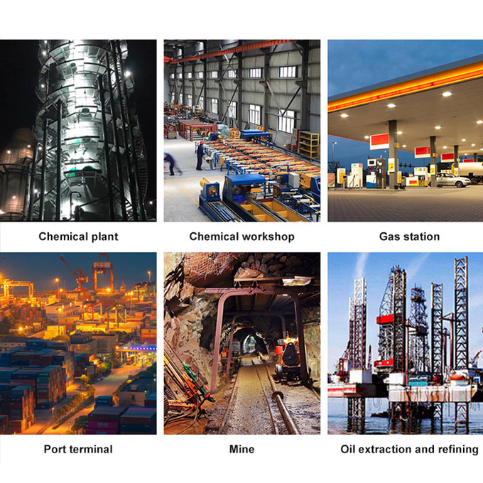 6500lm-31200lm Explosion Proof Lighting Fixtures Fittings For Tunnel