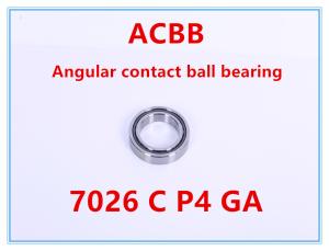 Quality 7026 C P4 GA Angular Contact Ball Bearing wholesale