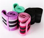Slipfree 86*8cm Workout Fabric Resistance Bands Hip Loop 3pcs