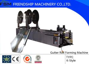 Quality 5&quot;,6&quot;,7&quot; K Type Gutter Roll Forming Machinery Use Copper Aluminium steel wholesale