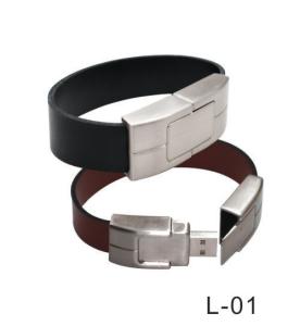 Quality Wristband Bracelet Leather USB Flash Drives 2GB 4GB 8GB wholesale