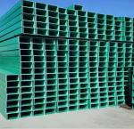 Pultruded Fiberglass Reinforced Plastic GFRP FRP Profiles Cable Bridge Trough