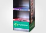 Nail Polish Cardboard Display Shelves , 4 Color Printing POS Display Stands