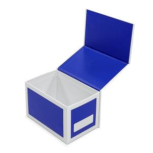 Quality Recycle Printing Logo Custom Rigid Cardboard Magnet Box Magnetic Flip Top Paper Gift Boxes wholesale