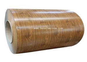 Quality ISO9001 H14 Wood Coated Aluminium Coil For Home Appliance wholesale