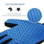 Eco - Friendly True Touch Grooming Glove Furniture Cleaning Five Finger Bath