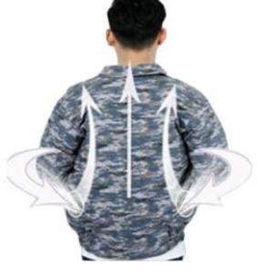 Quality Regular Fan Cooled Jacket Electric Cooling Jacket Long Sleeve wholesale