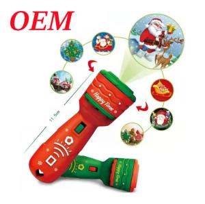 Quality Plastic Projector Flashlight Children's Educational Toys For Christmas Baby Gifts wholesale