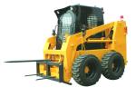 Small Skid Steer Loader Skid Steer Tractor 0.5 Cub Meter Bucket Capacity