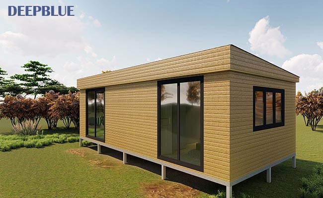 Modular Light Gauge Steel Frame Prefabricated Bungalow , Cheap Earthquake Prefab