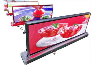 Quality 5mm TOP Taxi LED Display IP65 P5 Taxi Top LED Screen double sides wholesale